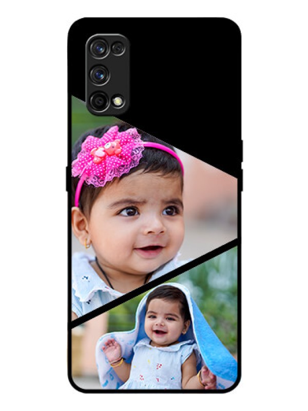 Custom Realme 7 Pro Custom Glass Phone Case  - Semi Cut Design