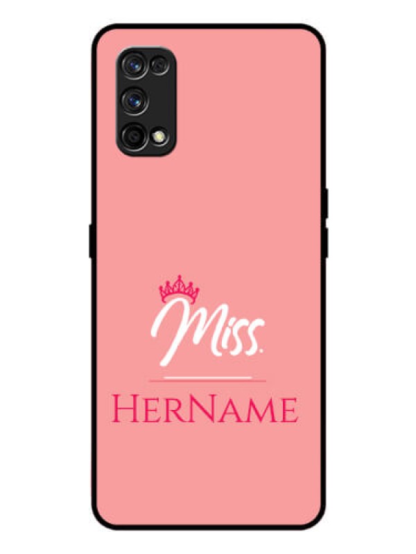 Custom Realme 7 Pro Custom Glass Phone Case Mrs with Name