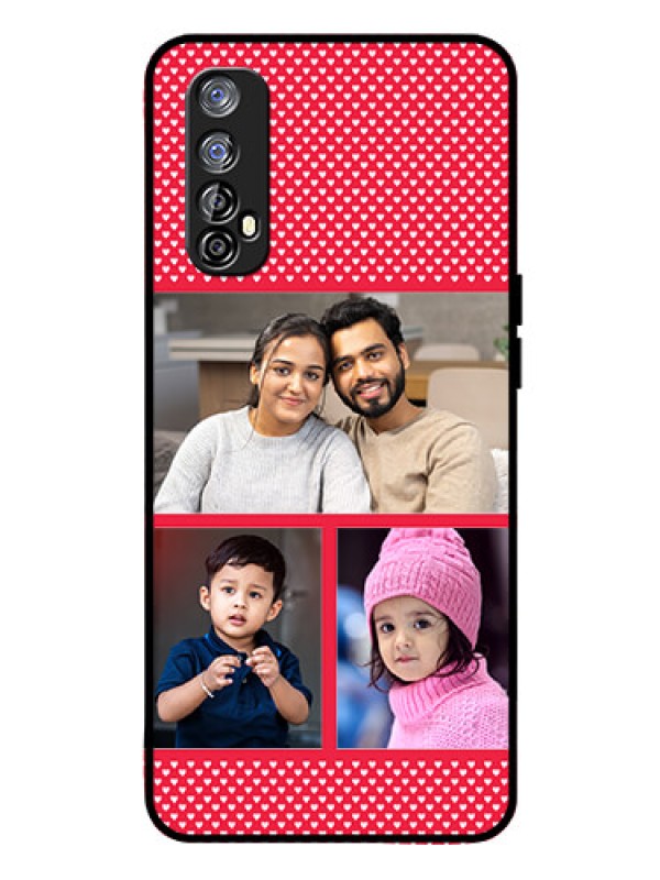 Custom Realme 7 Personalized Glass Phone Case  - Bulk Pic Upload Design