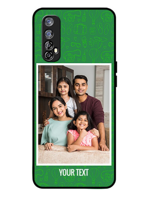 Custom Realme 7 Personalized Glass Phone Case  - Picture Upload Design
