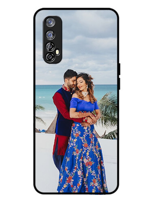Custom Realme 7 Photo Printing on Glass Case  - Upload Full Picture Design