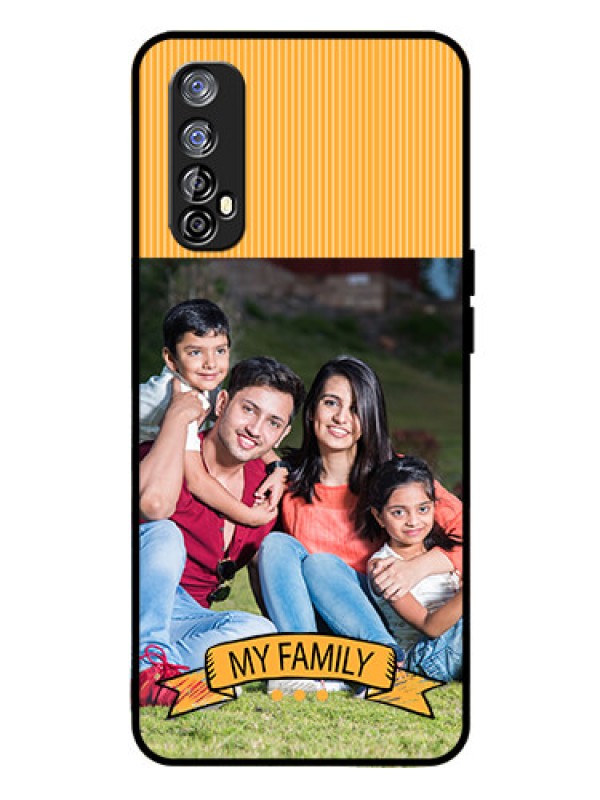 Custom Realme 7 Custom Glass Phone Case  - My Family Design
