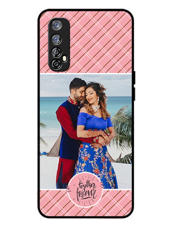 Custom Realme 7 Personalized Glass Phone Case  - Together Forever Design