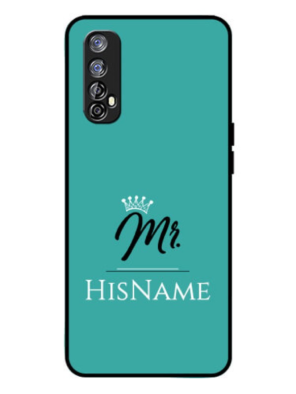 Custom Realme 7 Custom Glass Phone Case Mr with Name