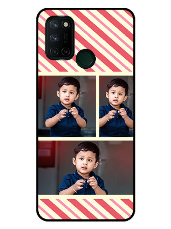 Custom Realme 7I Personalized Glass Phone Case  - Picture Upload Mobile Case Design