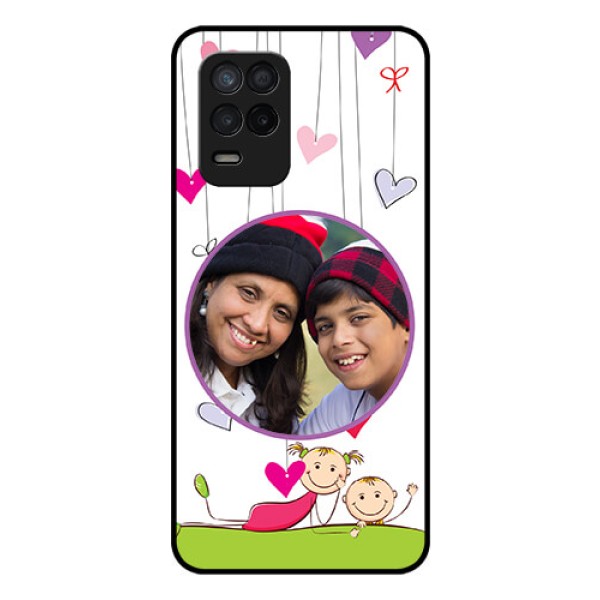 Realme 8 5G Photo Printing on Glass Case - Cute Kids Phone Case Design Realme 8 5G Photo Printing on Glass Case - Cute Kids Phone Case Design