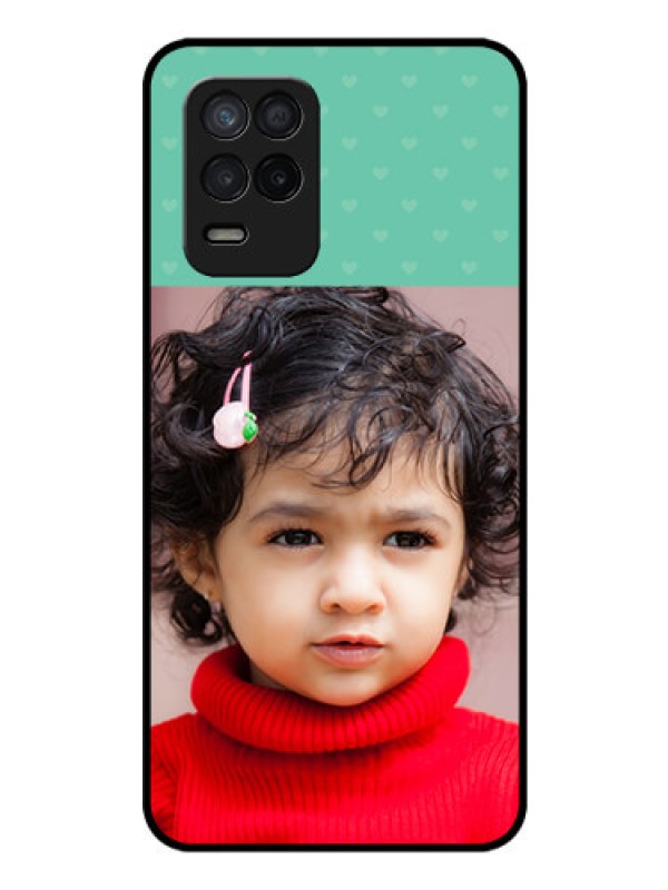 Custom Realme 8 5G Custom Glass Phone Case - Lovers Picture Design