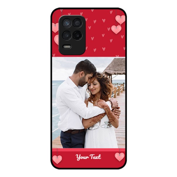 Realme 8 5G Custom Glass Phone Case - Valentines Day Design