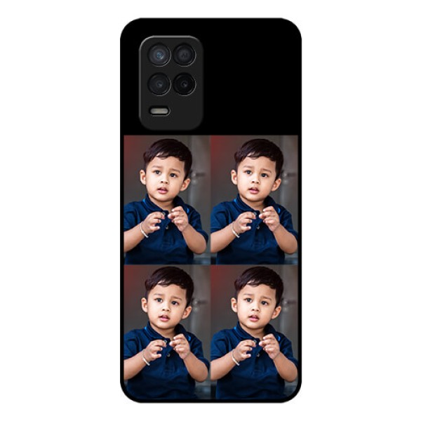 Realme 8 5G 4 Image Holder on Glass Mobile Cover
