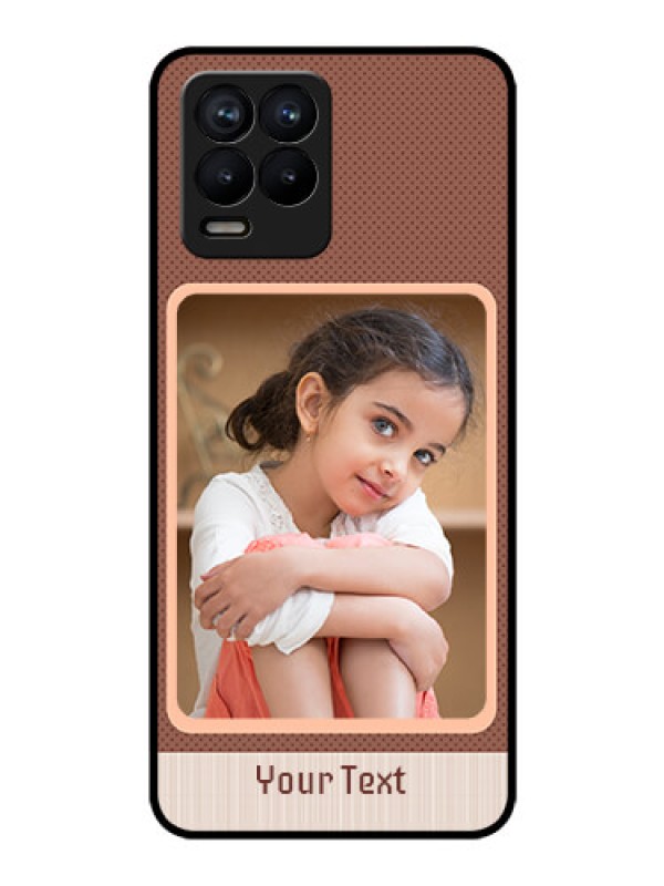 Custom Realme 8 Pro Custom Glass Phone Case - Simple Pic Upload Design
