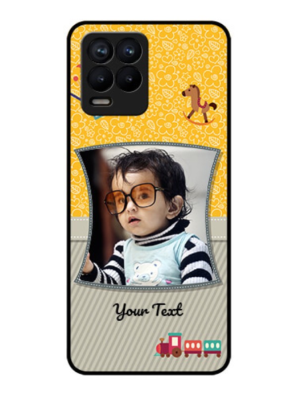 Custom Realme 8 Pro Personalized Glass Phone Case - Baby Picture Upload Design