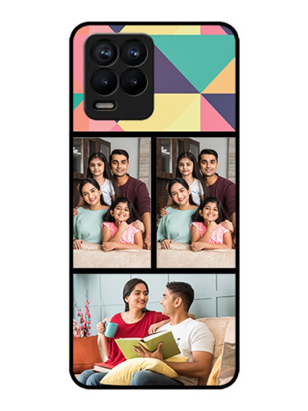 Custom Realme 8 Pro Custom Glass Phone Case - Bulk Pic Upload Design