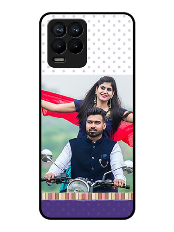 Custom Realme 8 Pro Photo Printing on Glass Case - Cute Family Design