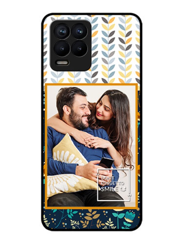 Custom Realme 8 Pro Custom Glass Mobile Case - Pattern Design