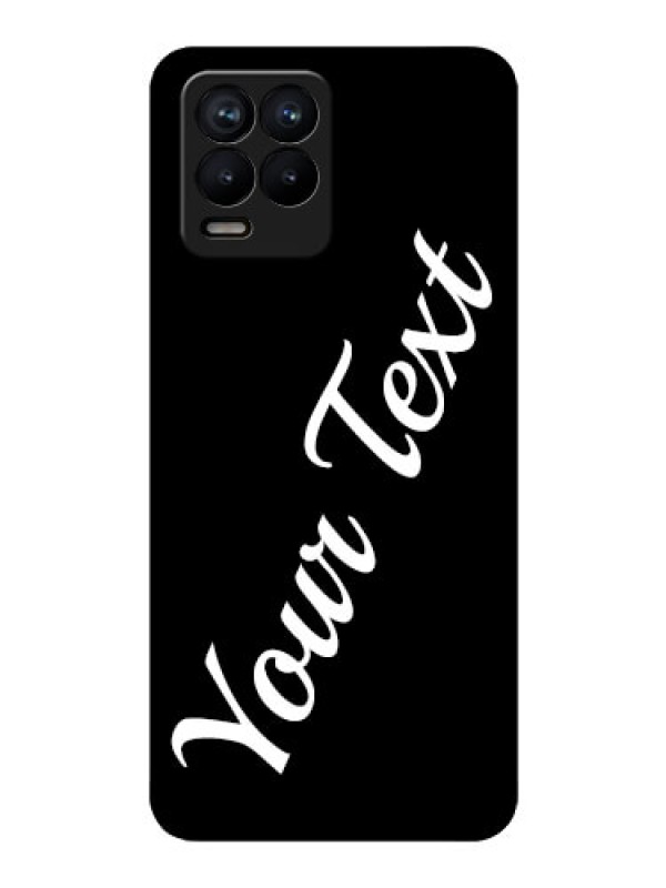 Custom Realme 8 Pro Custom Glass Mobile Cover with Your Name