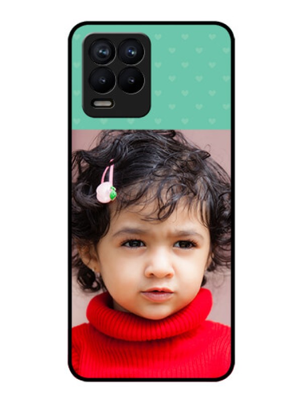 Custom Realme 8 Custom Glass Phone Case - Lovers Picture Design