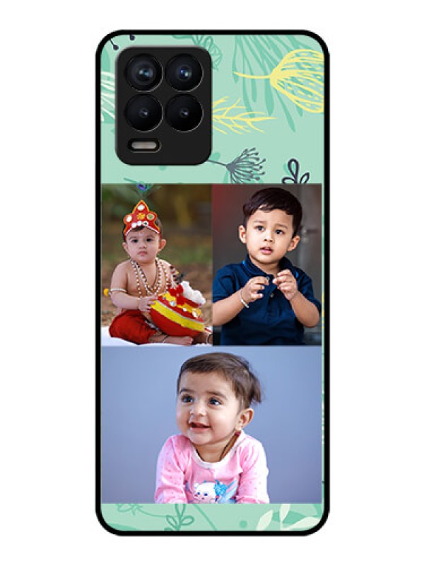 Custom Realme 8 Photo Printing on Glass Case - Forever Family Design 