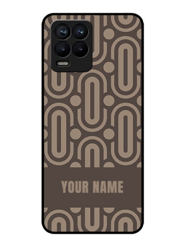 Custom Realme 8 Custom Glass Phone Case - Captivating Zero Pattern Design