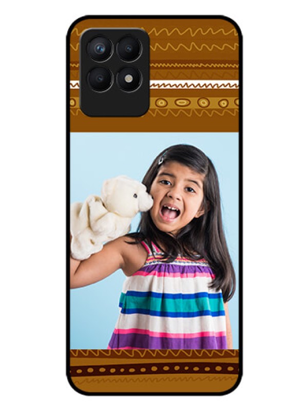 Custom Realme 8i Custom Glass Phone Case - Friends Picture Upload Design