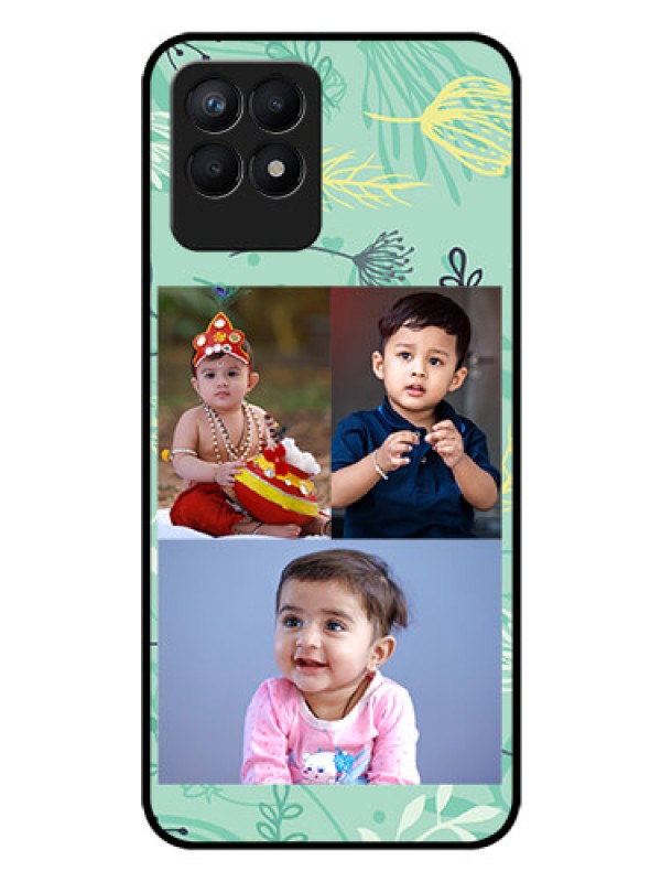 Custom Realme 8i Photo Printing on Glass Case - Forever Family Design