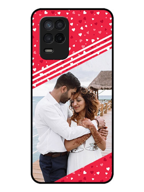 Custom Realme 8s 5G Custom Glass Mobile Case - Valentines Gift Design