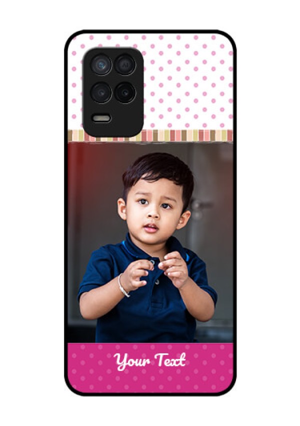 Realme 8s 5G Photo Printing on Glass Case - Cute Girls Cover Design