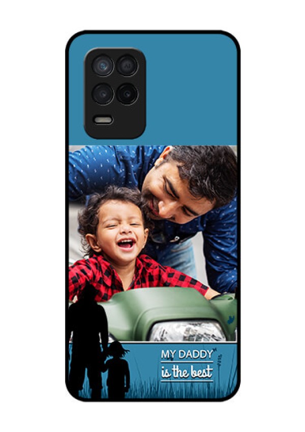 Realme 8s 5G Custom Glass Mobile Case - Best dad design 