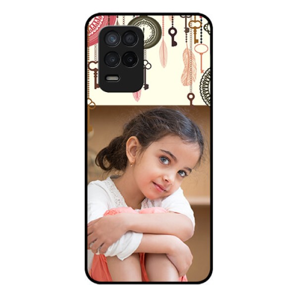 Realme 8s 5G Custom Glass Mobile Case - Boho Style Design