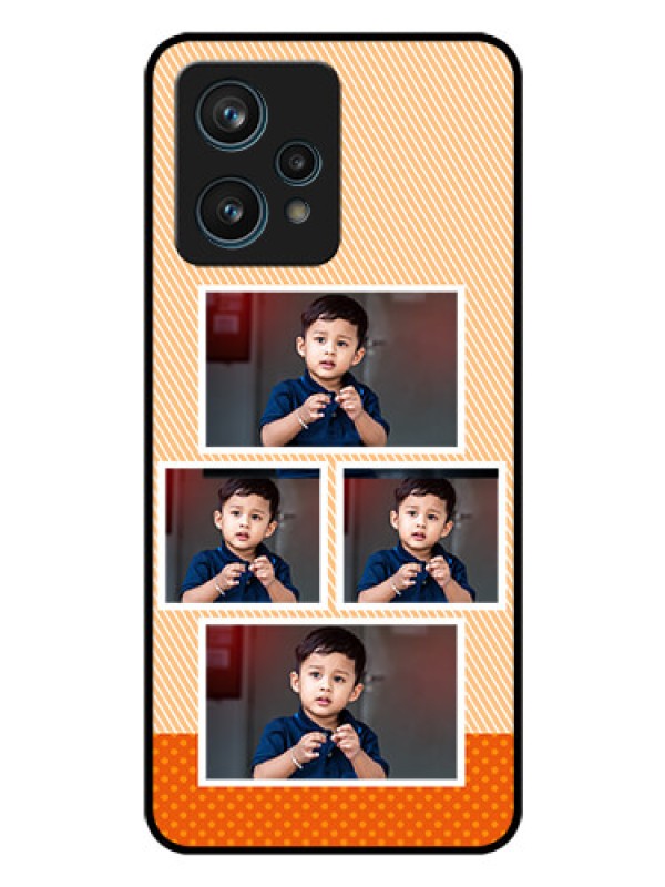 Custom Realme 9 4G Photo Printing on Glass Case - Bulk Photos Upload Design
