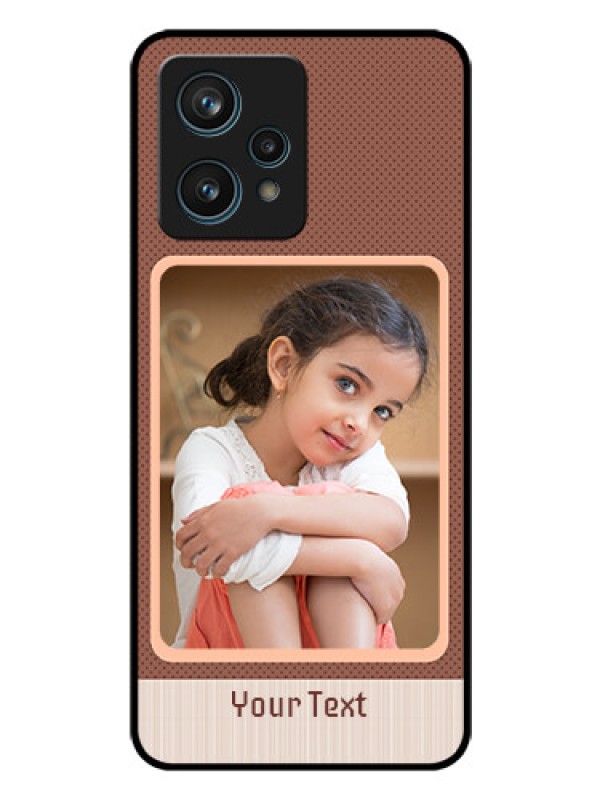 Custom Realme 9 4G Custom Glass Phone Case - Simple Pic Upload Design