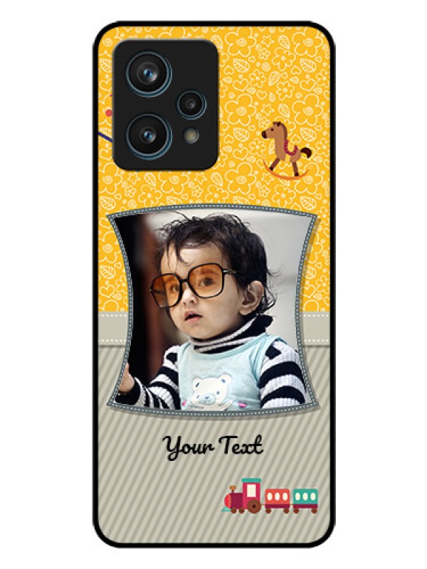 Custom Realme 9 4G Personalized Glass Phone Case - Baby Picture Upload Design