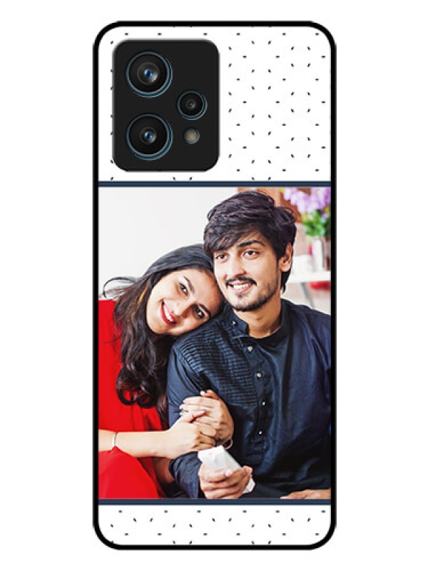 Custom Realme 9 4G Personalized Glass Phone Case - Premium Dot Design