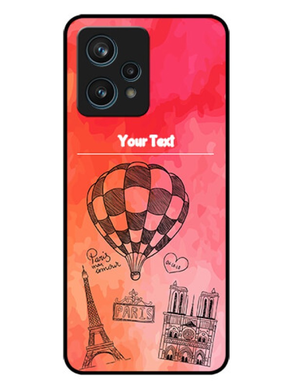 Custom Realme 9 4G Custom Glass Phone Case - Paris Theme Design
