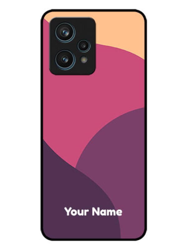 Custom Realme 9 4G Custom Glass Phone Case - Mixed Multi-colour abstract art Design