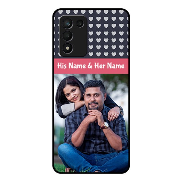 Realme 9 5G Speed Edition Custom Glass Mobile Case - Love Symbols Design