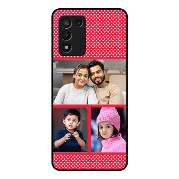 Realme 9 5G Speed Edition Personalized Glass Phone Case - Bulk Pic Upload Design Realme 9 5G Speed Edition Personalized Glass Phone Case - Bulk Pic Upload Design