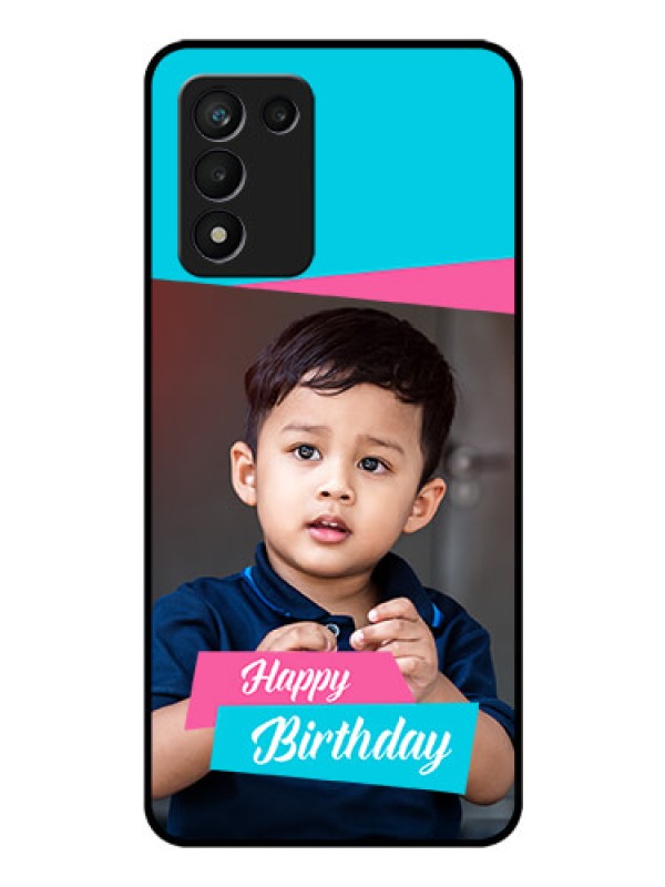 Custom Realme 9 5G Speed Edition Personalized Glass Phone Case - Image Holder with 2 Color Design