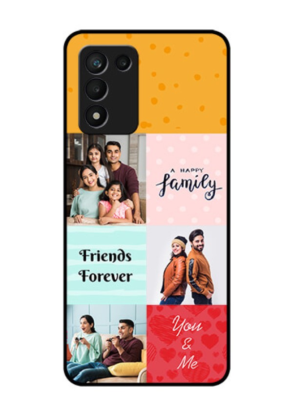 Realme 9 5G Speed Edition Personalized Glass Phone Case - Images with Quotes Design