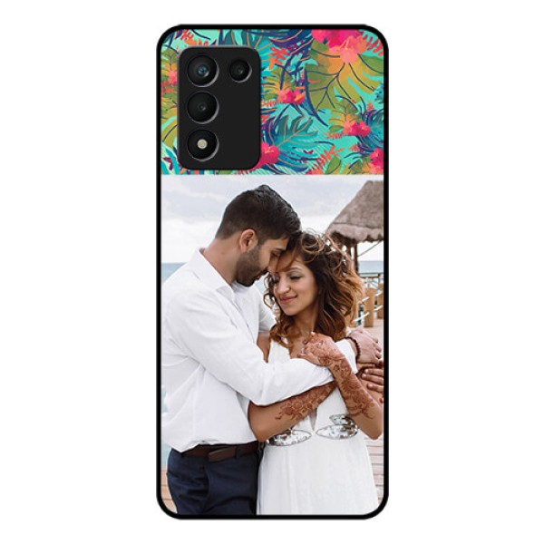 Realme 9 5G Speed Edition Photo Printing on Glass Case - Watercolor Floral Design Realme 9 5G Speed Edition Photo Printing on Glass Case - Watercolor Floral Design