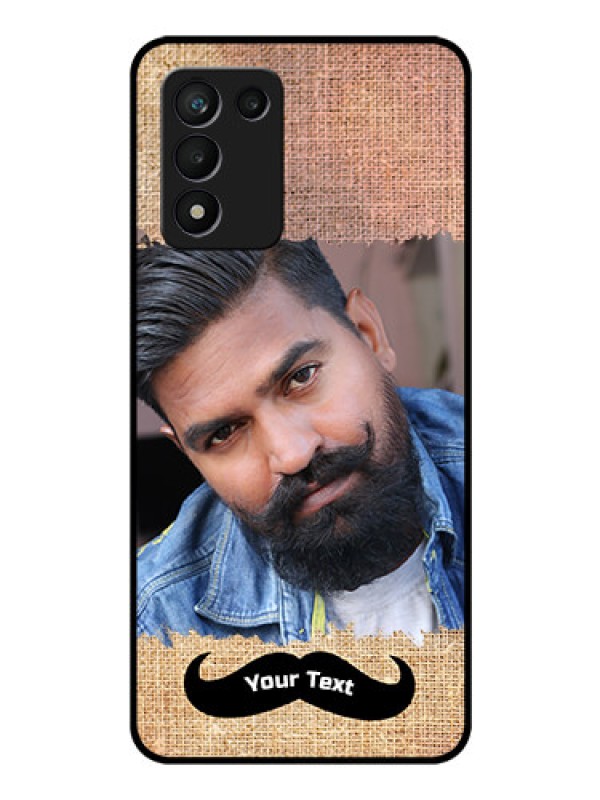 Custom Realme 9 5G Speed Edition Personalized Glass Phone Case - with Texture Design