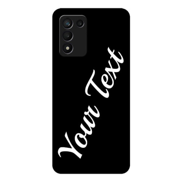 Realme 9 5G Speed Edition Custom Glass Mobile Cover with Your Name