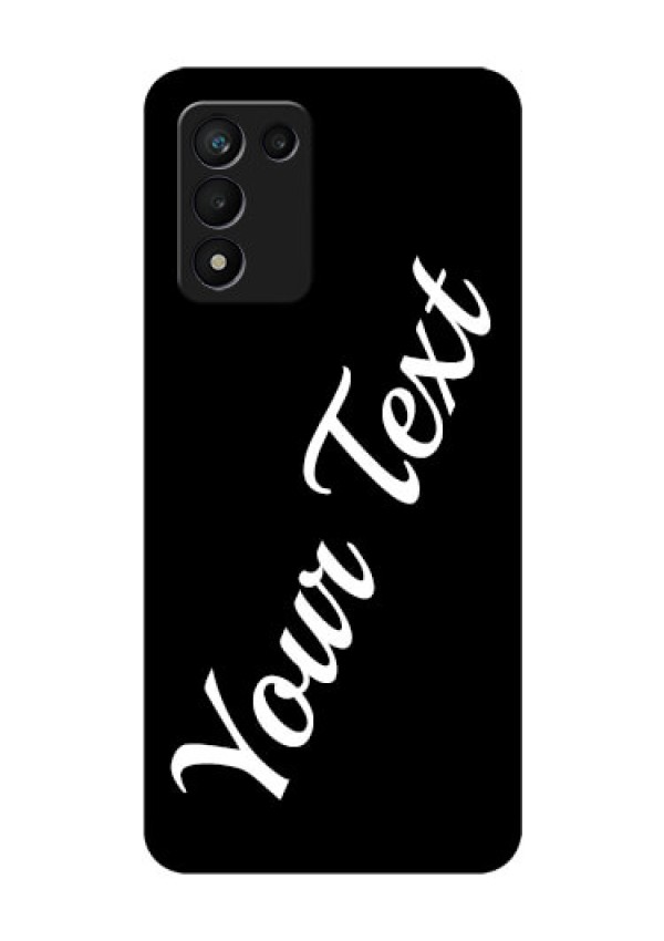 Realme 9 5G Speed Edition Custom Glass Mobile Cover with Your Name