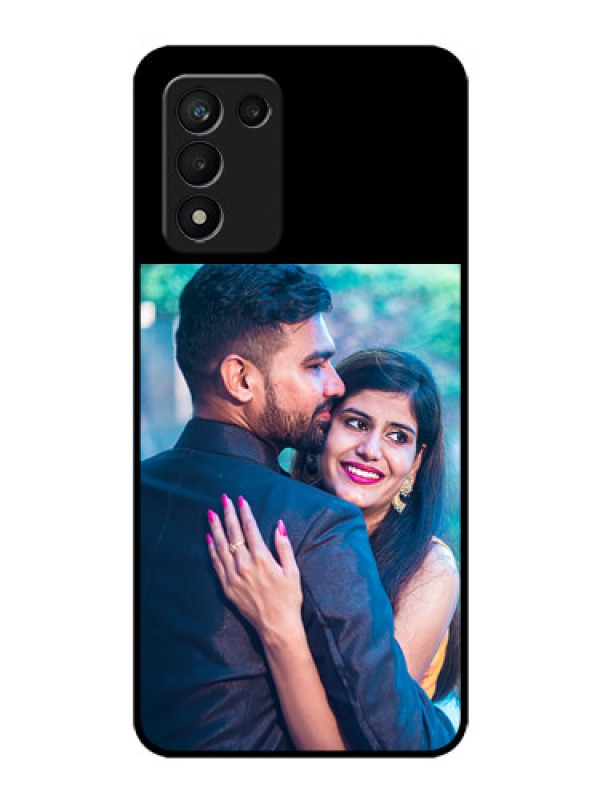 Custom Realme 9 5G Speed Edition Custom Glass Phone Case - Upload Full Picture With Custom Color Design