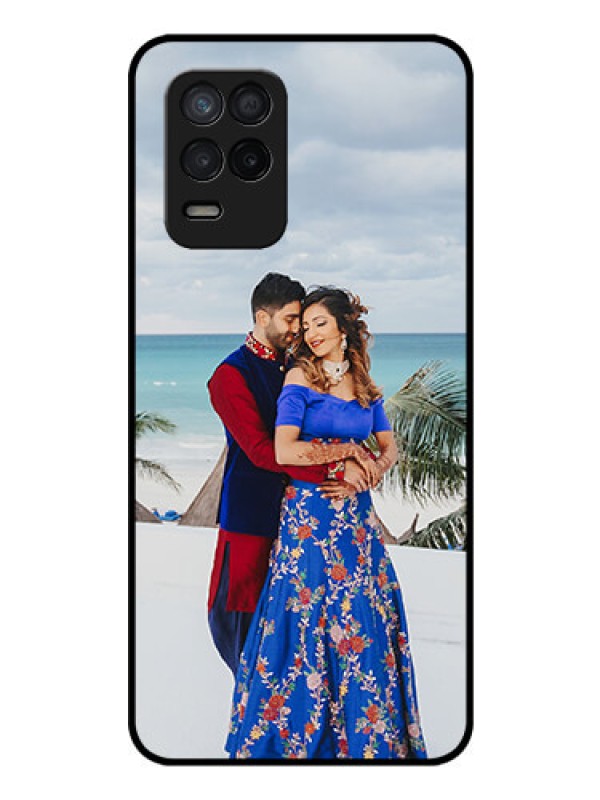 Custom Realme 9 5G Photo Printing on Glass Case - Upload Full Picture Design