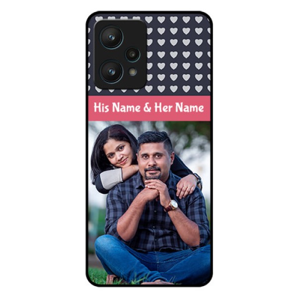 Realme 9 Pro 5G Custom Glass Mobile Case - Love Symbols Design