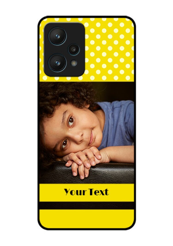 Realme 9 Pro 5G Custom Glass Phone Case - Bright Yellow Case Design