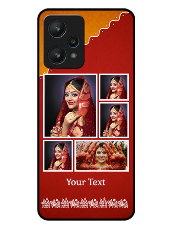 Custom Realme 9 Pro 5G Personalized Glass Phone Case - Wedding Pic Upload Design