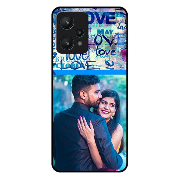 Realme 9 Pro 5G Custom Glass Mobile Case - Colorful Love Design