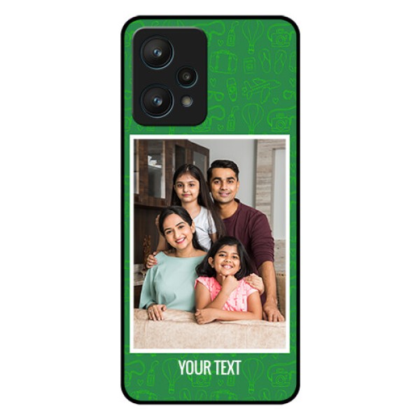 Realme 9 Pro 5G Personalized Glass Phone Case - Picture Upload Design Realme 9 Pro 5G Personalized Glass Phone Case - Picture Upload Design