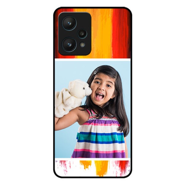 Realme 9 Pro 5G Personalized Glass Phone Case - Multi Color Design